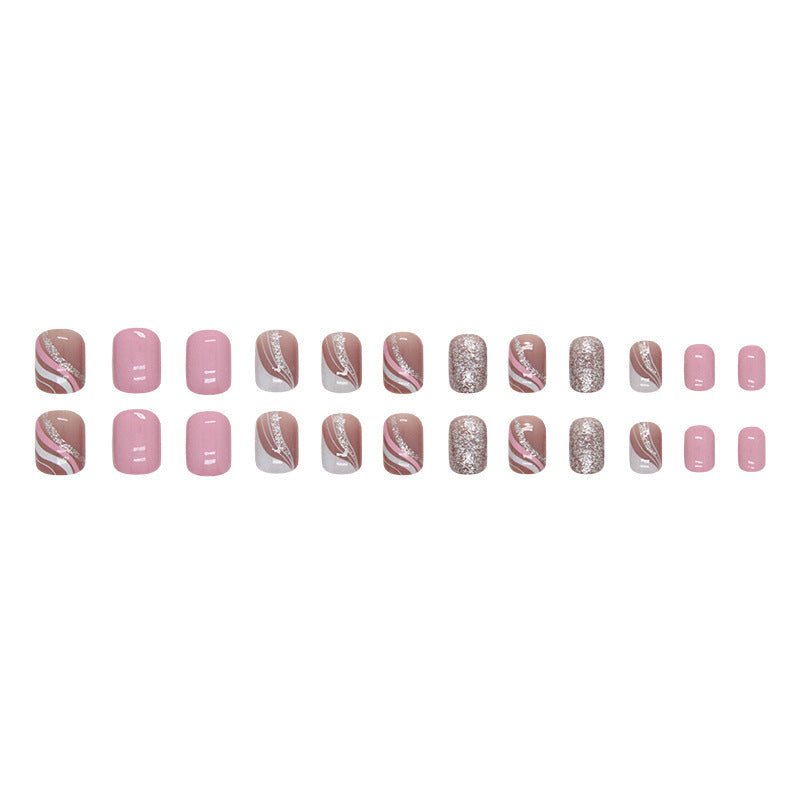 Artistic Glitter Nail Design Set Stornfield