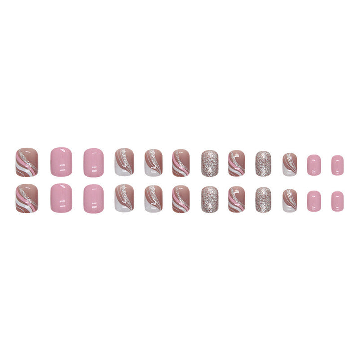Artistic Glitter Nail Design Set Stornfield