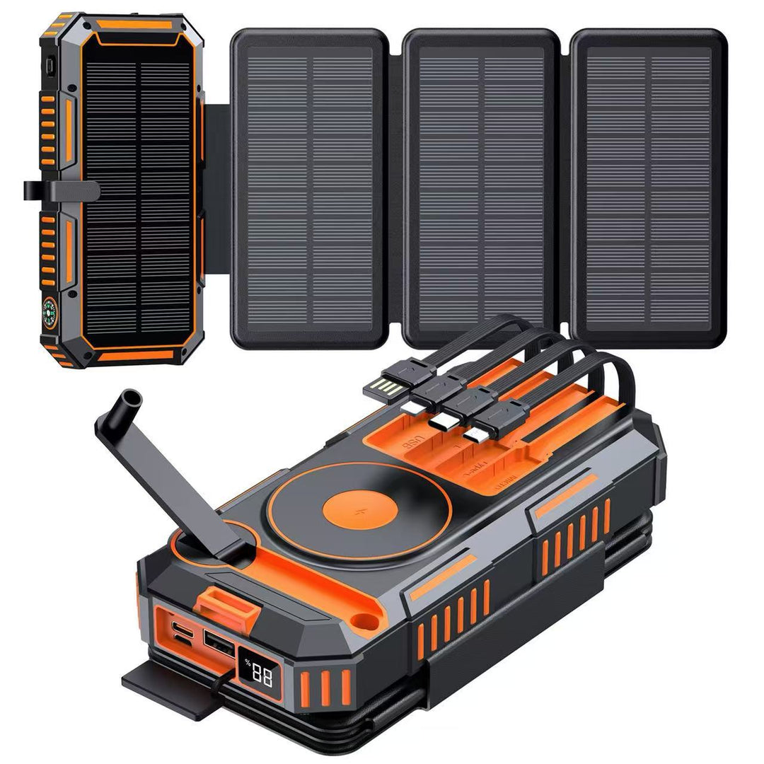 Solar Powerbank with Wireless Charging Function by Stornfield