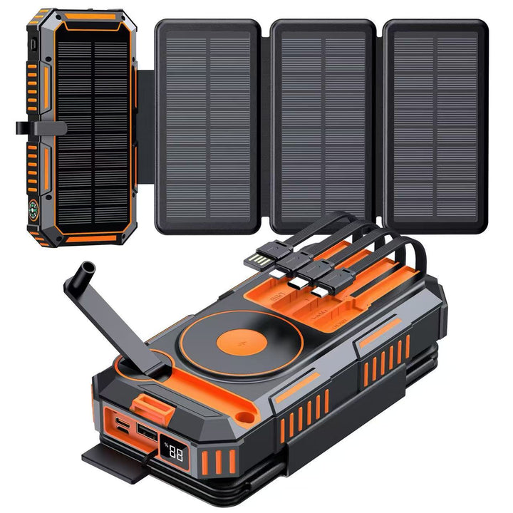 Solar Powerbank with Wireless Charging Function by Stornfield