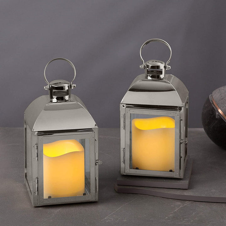 Decorative Stainless Steel Lantern Candle Holder Stornfield