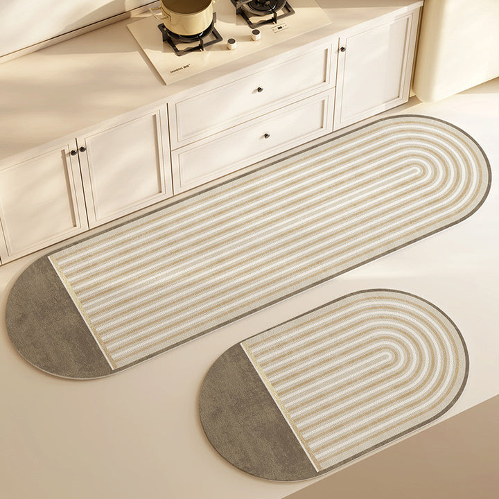 Non-Slip Kitchen Runner and Mat Set