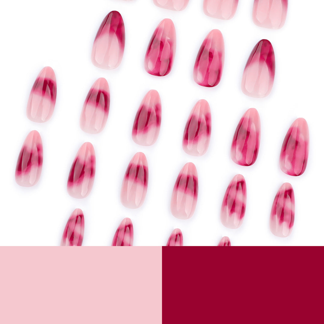 Artistic stiletto nails with glamorous gradient Stornfield