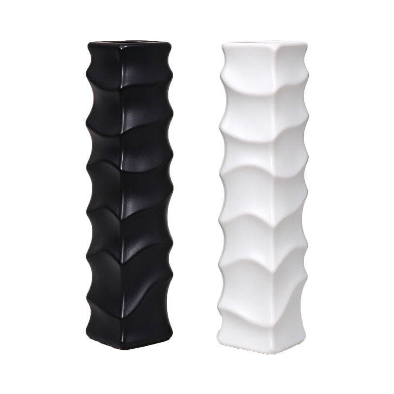 Decorative Slim Wave Vase Stornfeild