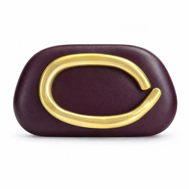 Elegant Shell-Shaped Handbag