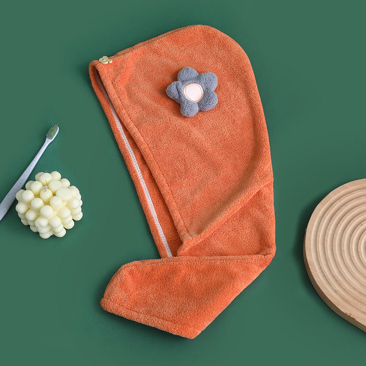 Women's Hair Turban with Practical Button Stornfield