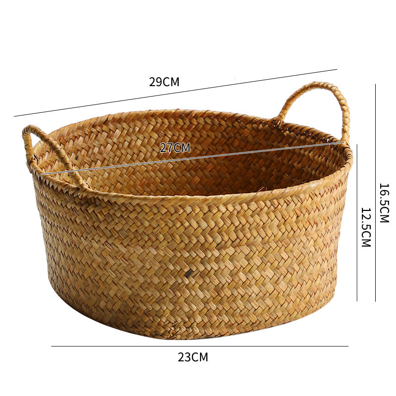 Unisex storage basket made of natural willow material Stornfield