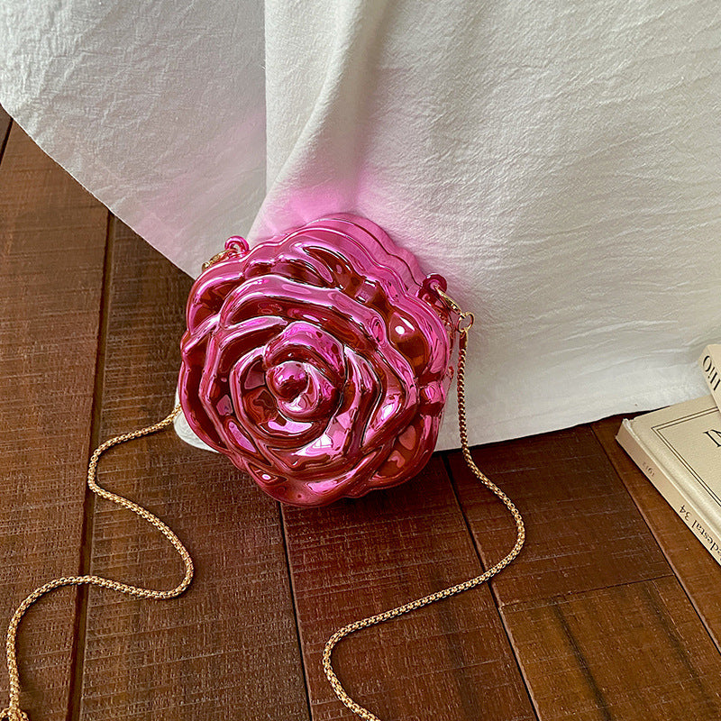 Floral Sculpted Handbag