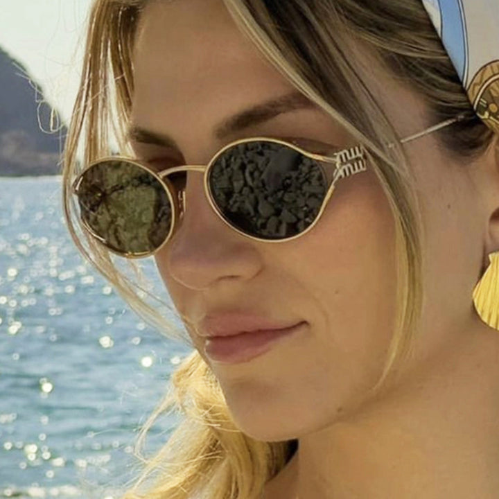 Ladies elegant oval sunglasses Stornfield