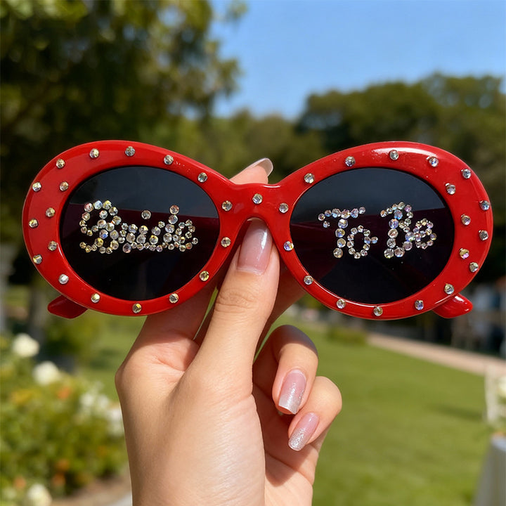 Rhinestone-Embellished Bridal Sunglasses Stornfield