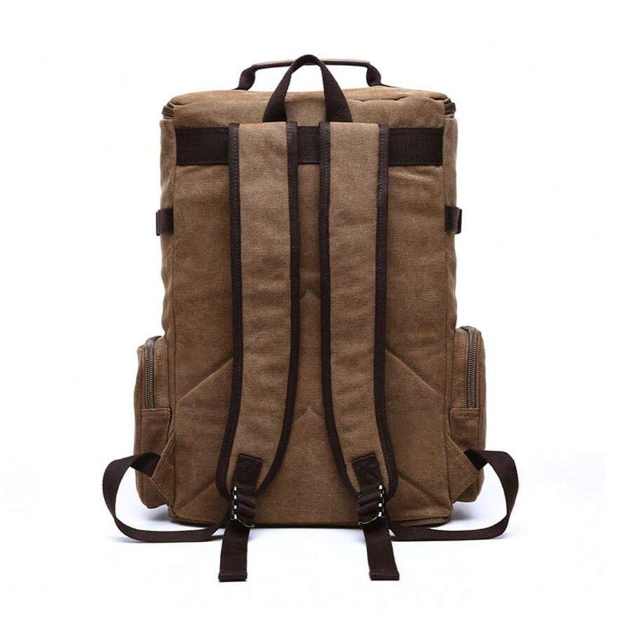 Multi-Functional Canvas Backpack