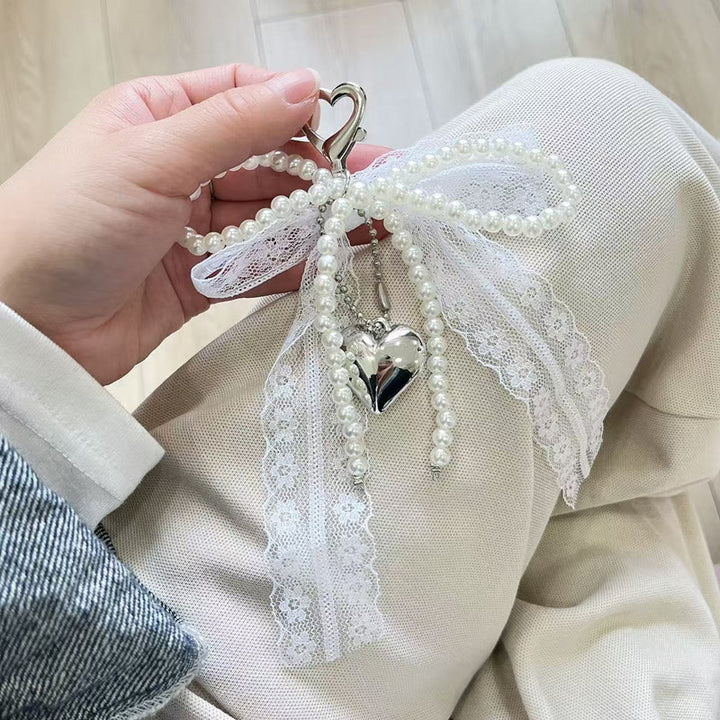Elegant Heart Pendant Charm Keychain Stornfield