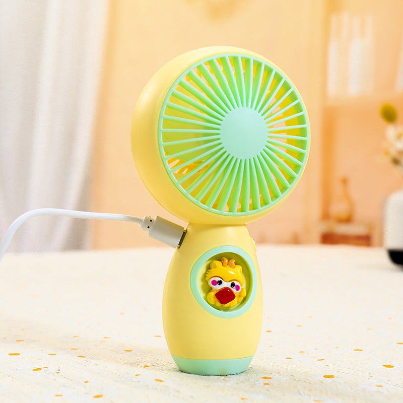 Ladies Portable Hand Fan with Creative Animal Design Stornfield