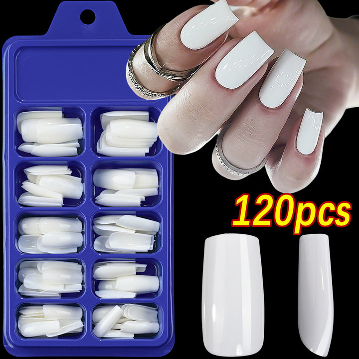 Premium Almond-Shaped False Nail Set Stornfield