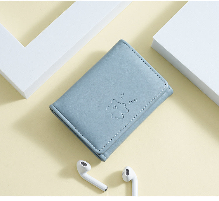Cute Leather Tri-Fold Wallet Stornfield