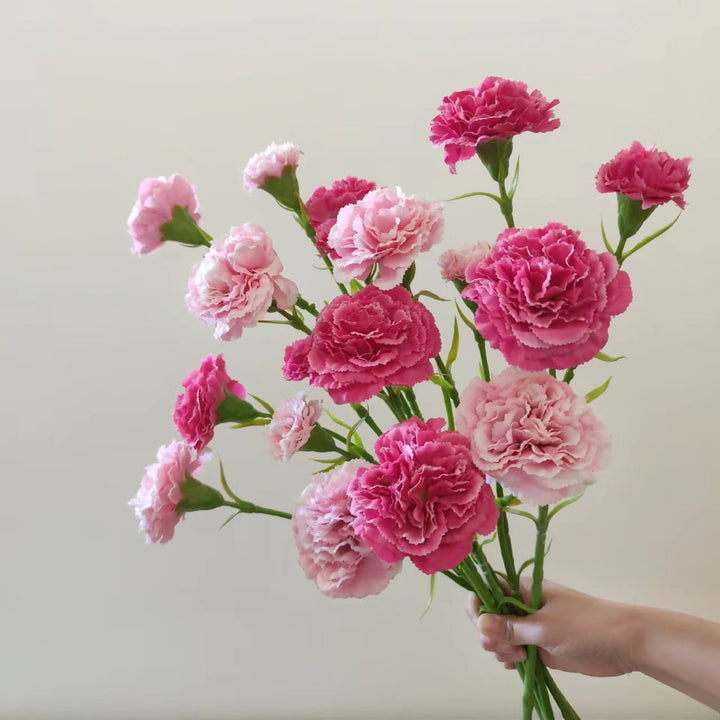 Lifelike Carnation Floral Stem