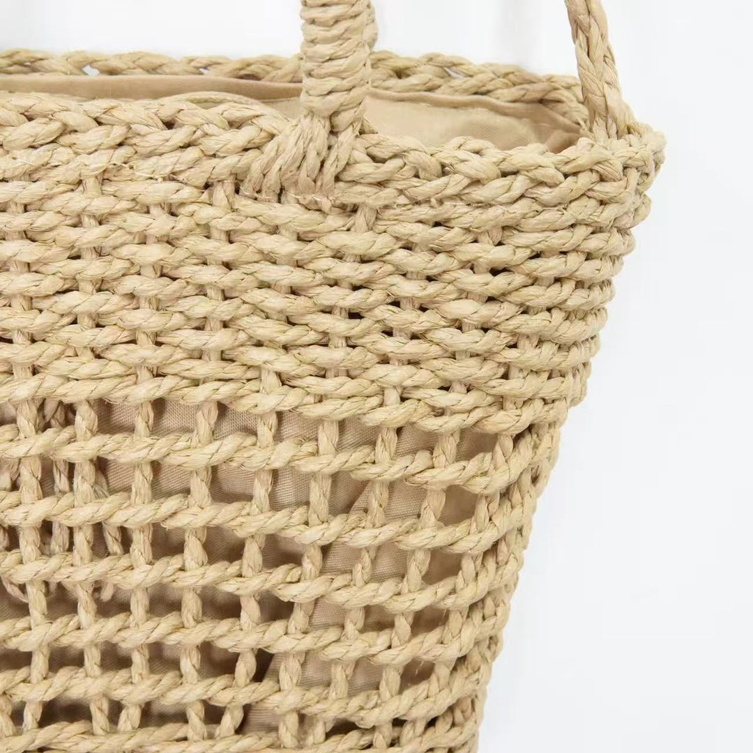 Hand-knotted basket bag Stornfield