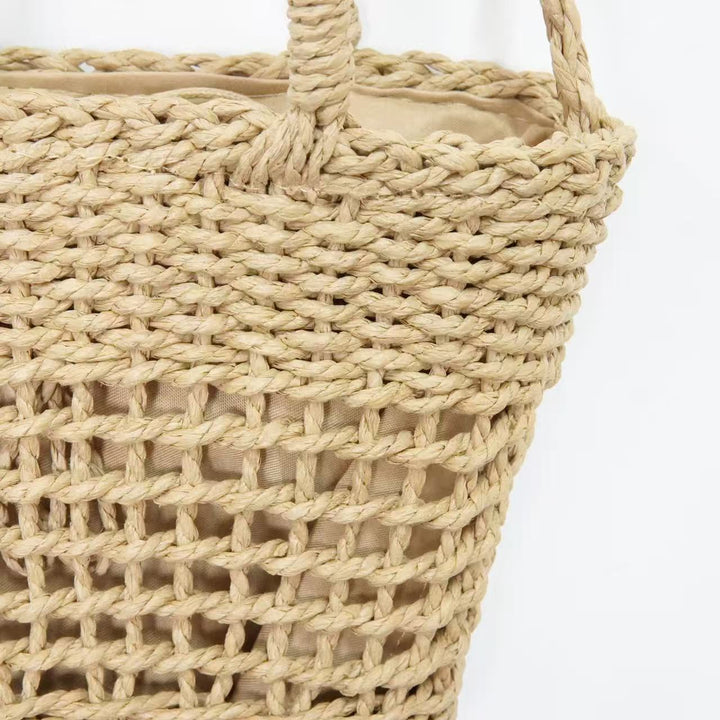 Hand-knotted basket bag Stornfield