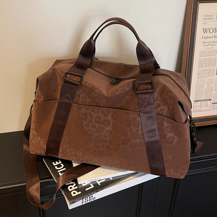 Sporty travel bag with structured upper material Stornfield