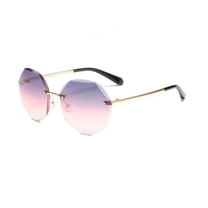 Ladies stylish octagonal sunglasses with innovative frame Stornfield