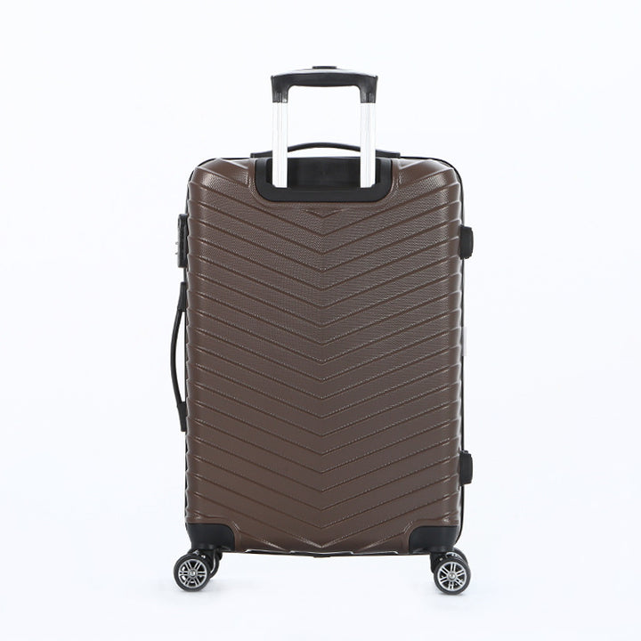 Unisex Chevron Patterned Hard Shell Travel Suitcase Stornfield