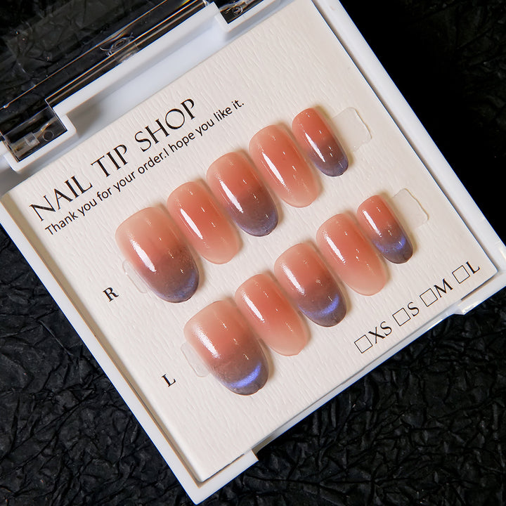 Elegant Ombre Press-On Nail Set
