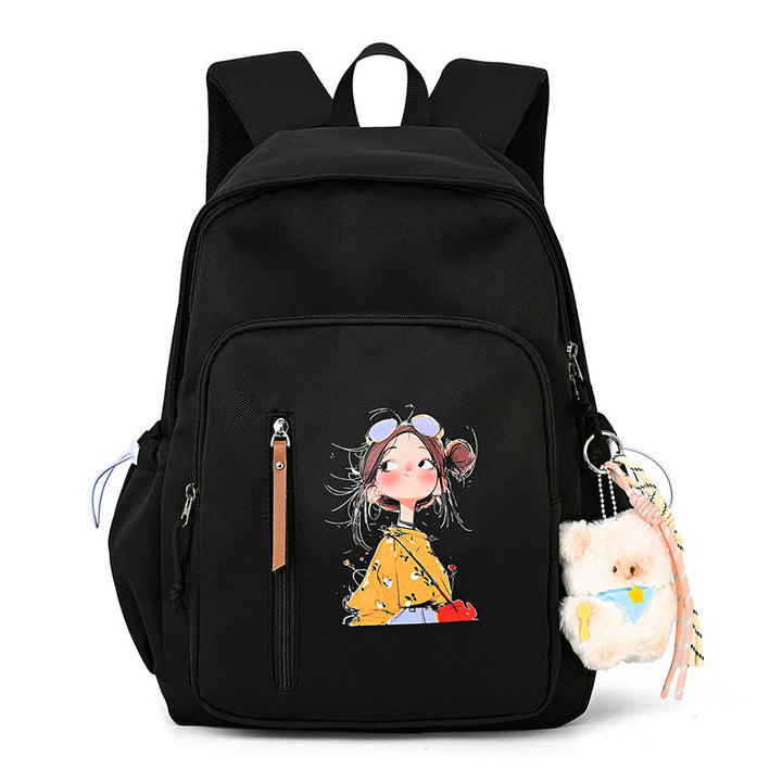 Backpack with Cute Cartoon Design Stornfield