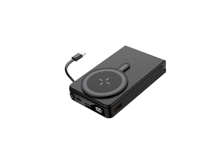 Portable power bank with fast induction charging function and digital battery level display Stornfield