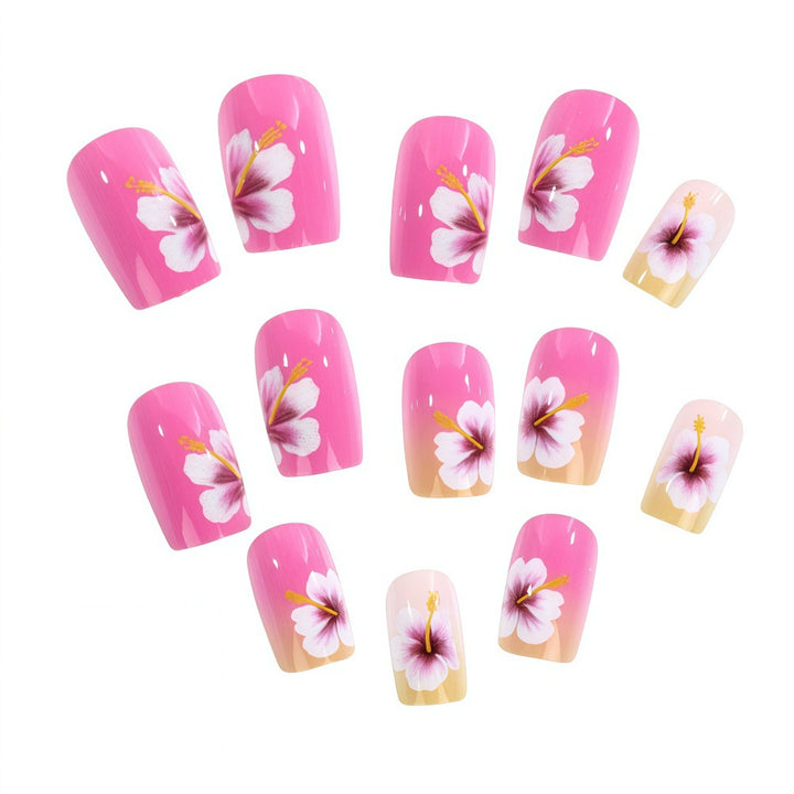 Floral Artificial Nails Stornfield