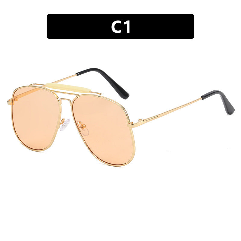 Ladies Pilot Sunglasses with Gold Frame Stornfield