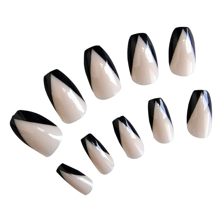 Artistic Negative Space Press-On Nail Set