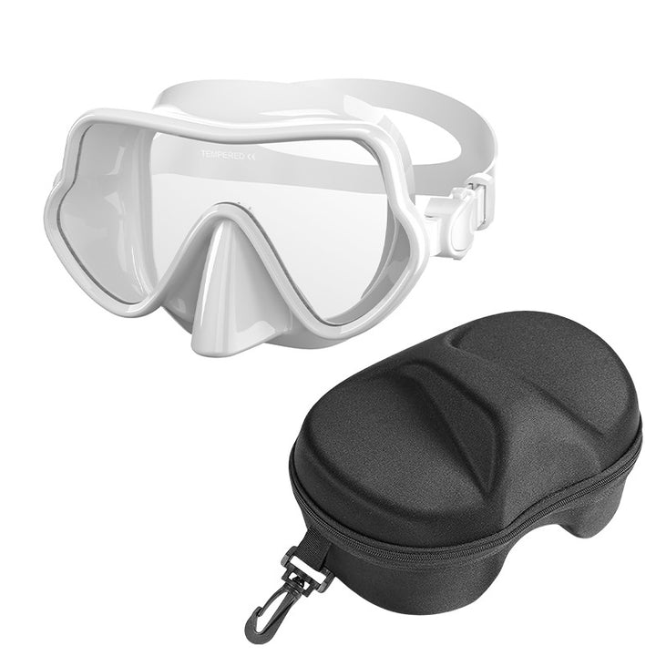 Diving mask with wide field of vision and comfortable wearing comfort Stornfield
