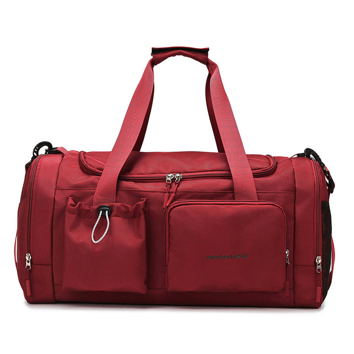 Spacious Multi-Compartment Sports Duffel Bag