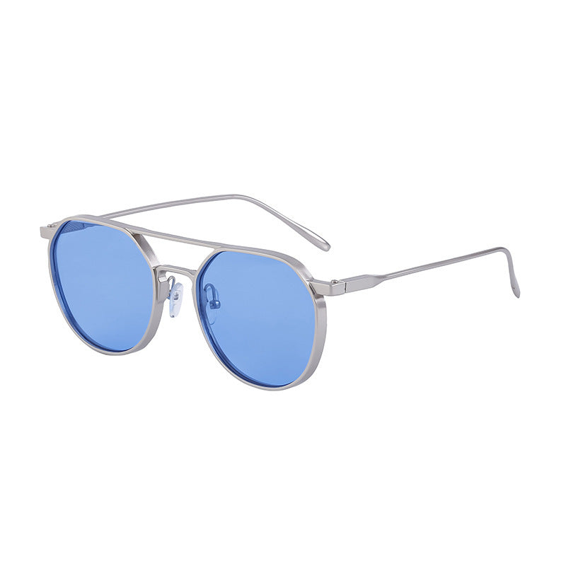 Ladies fashionable sunglasses in stylish round design Stornfield