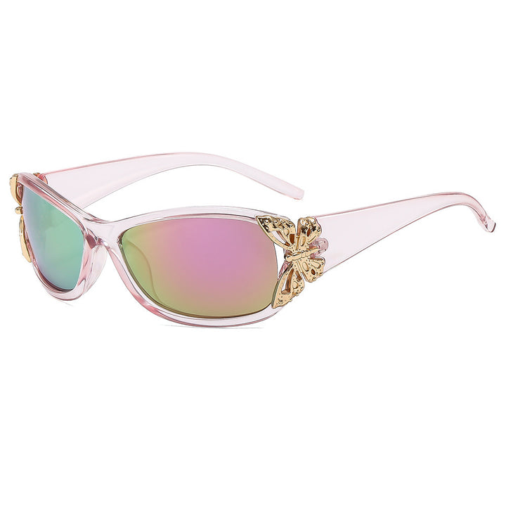 Fashion-Forward Butterfly-Embellished Sunglasses Stornfield