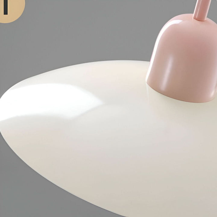 Stornfield | Modern Macaron Bauhaus Pendant Light – Iron Shade