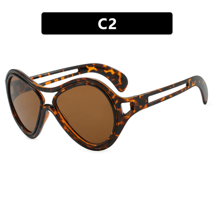 Women's vintage-inspired sunglasses with distinctive frame and UV protection Stornfield