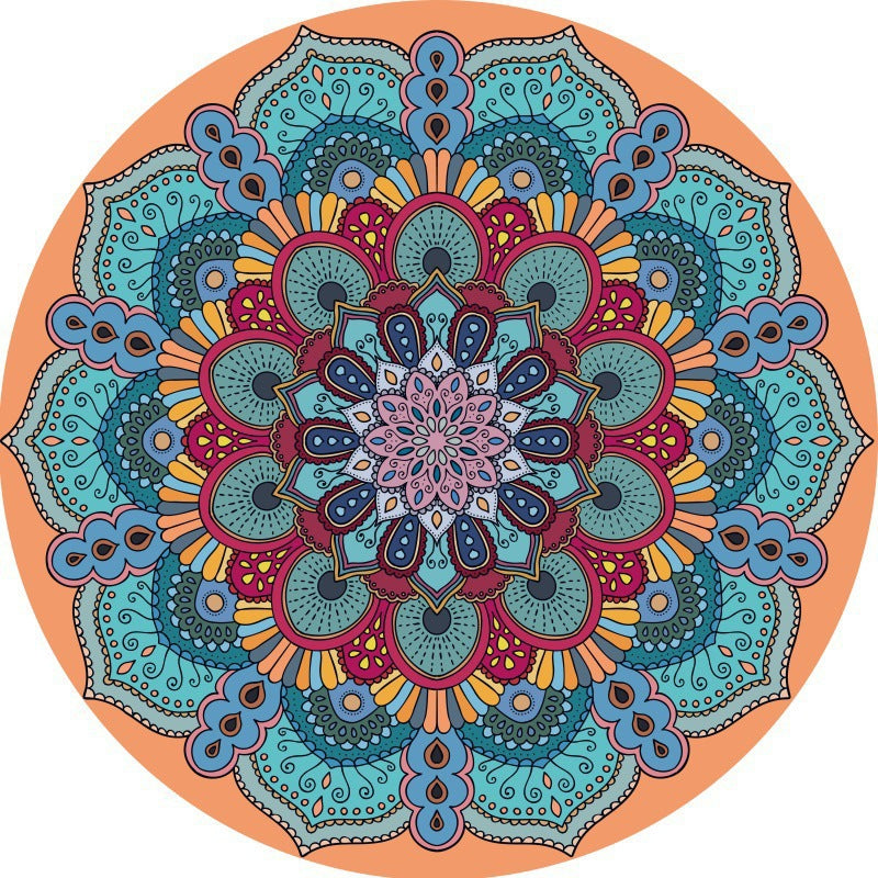 Bohemian Mandala Area Mat