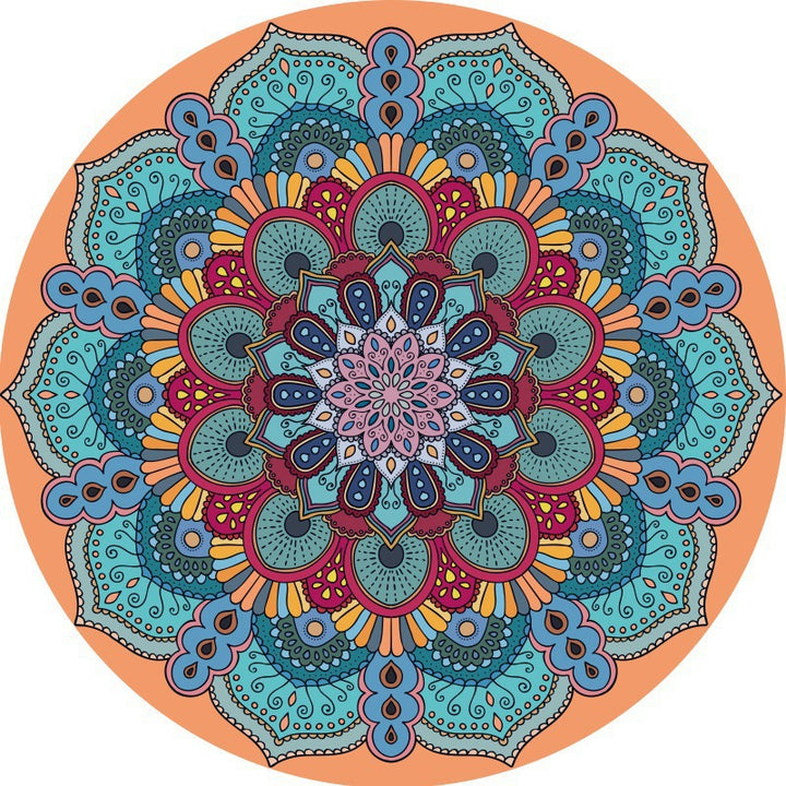 Bohemian Mandala Area Mat