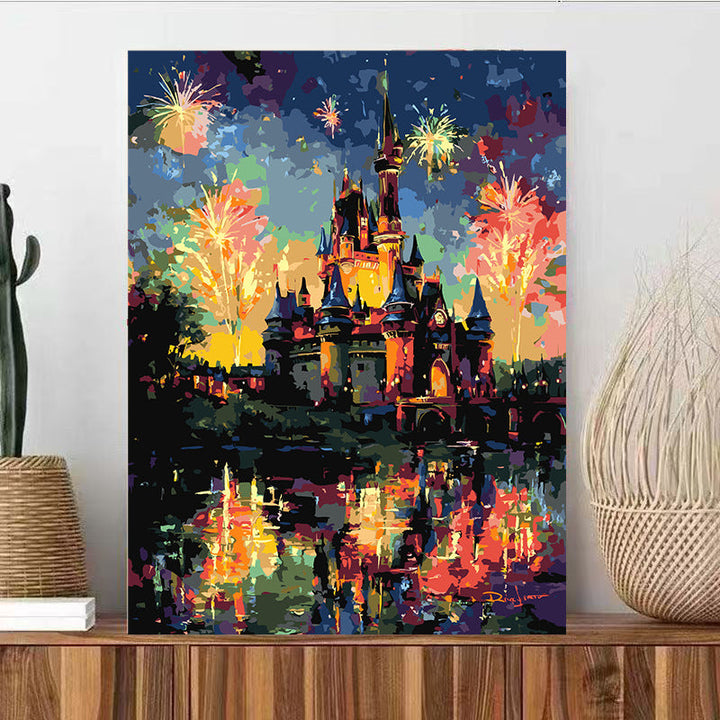 Fantasy Landscape Canvas Art Print Stornfield