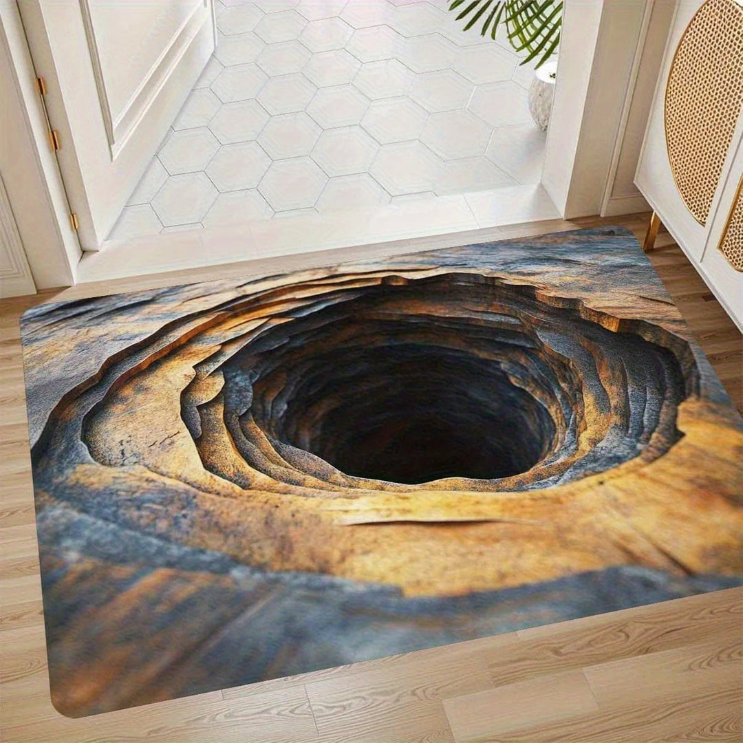 Desert-Inspired Decorative Bath Mat