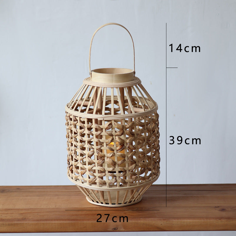 Handcrafted Rattan Lantern Stornfield