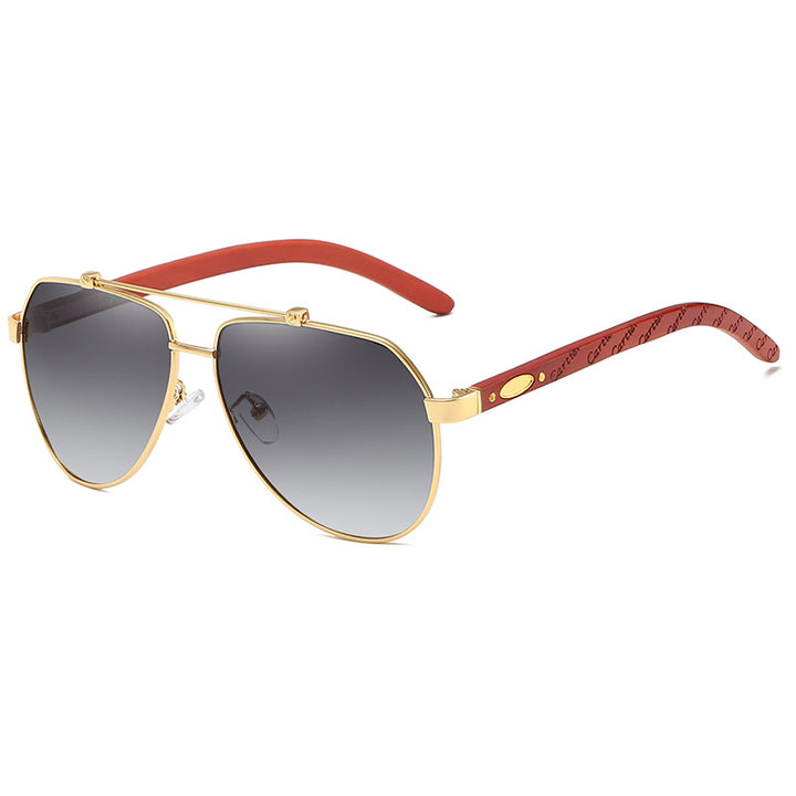 Women's pilot sunglasses with high-quality metal frame and flexible comfort temples Stornfield