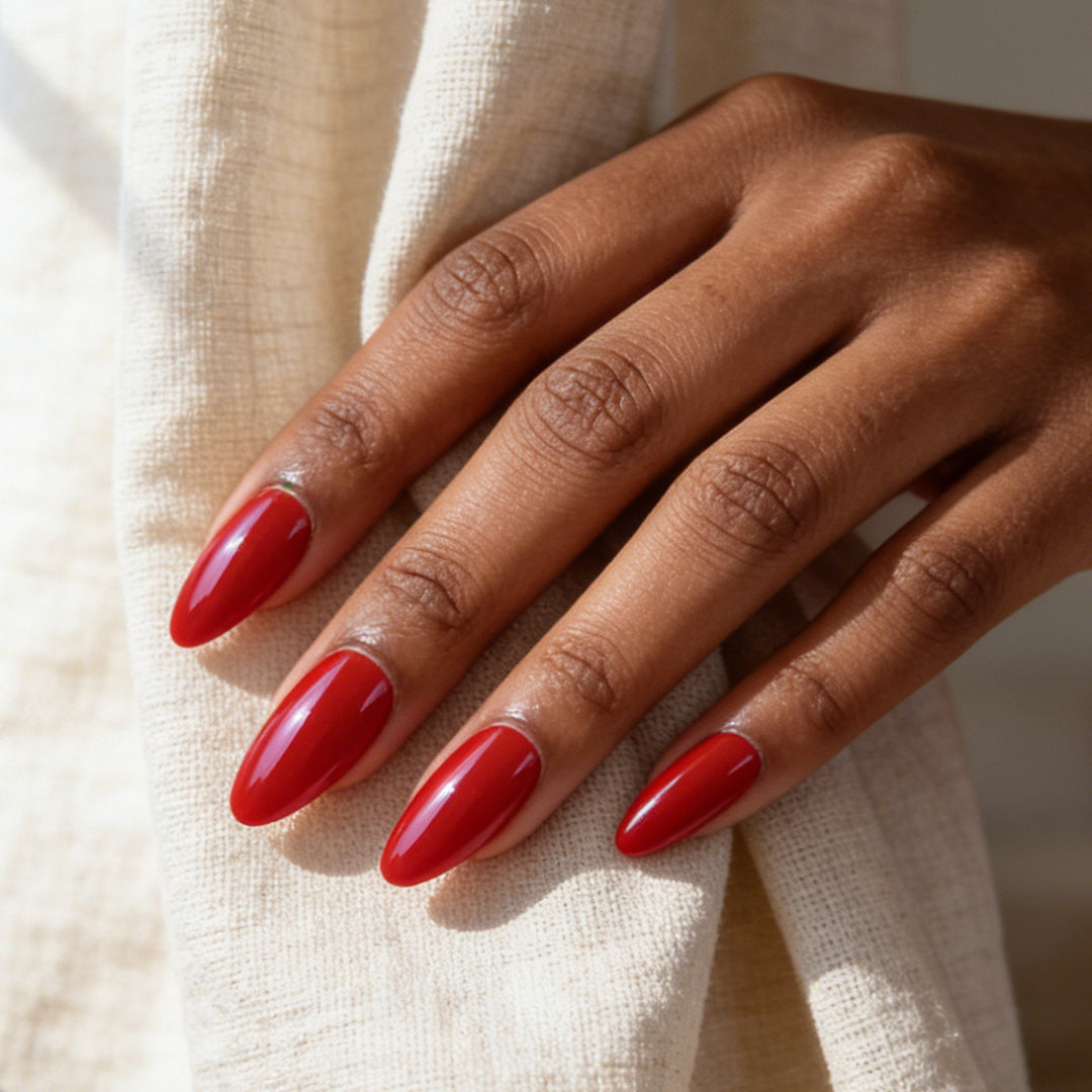 Glossy Stiletto Press-On Nails Stornfield