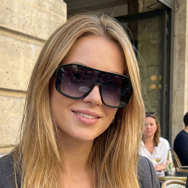 Ladies Fashion Oversized Sunglasses in Futuristic Design Stornfield