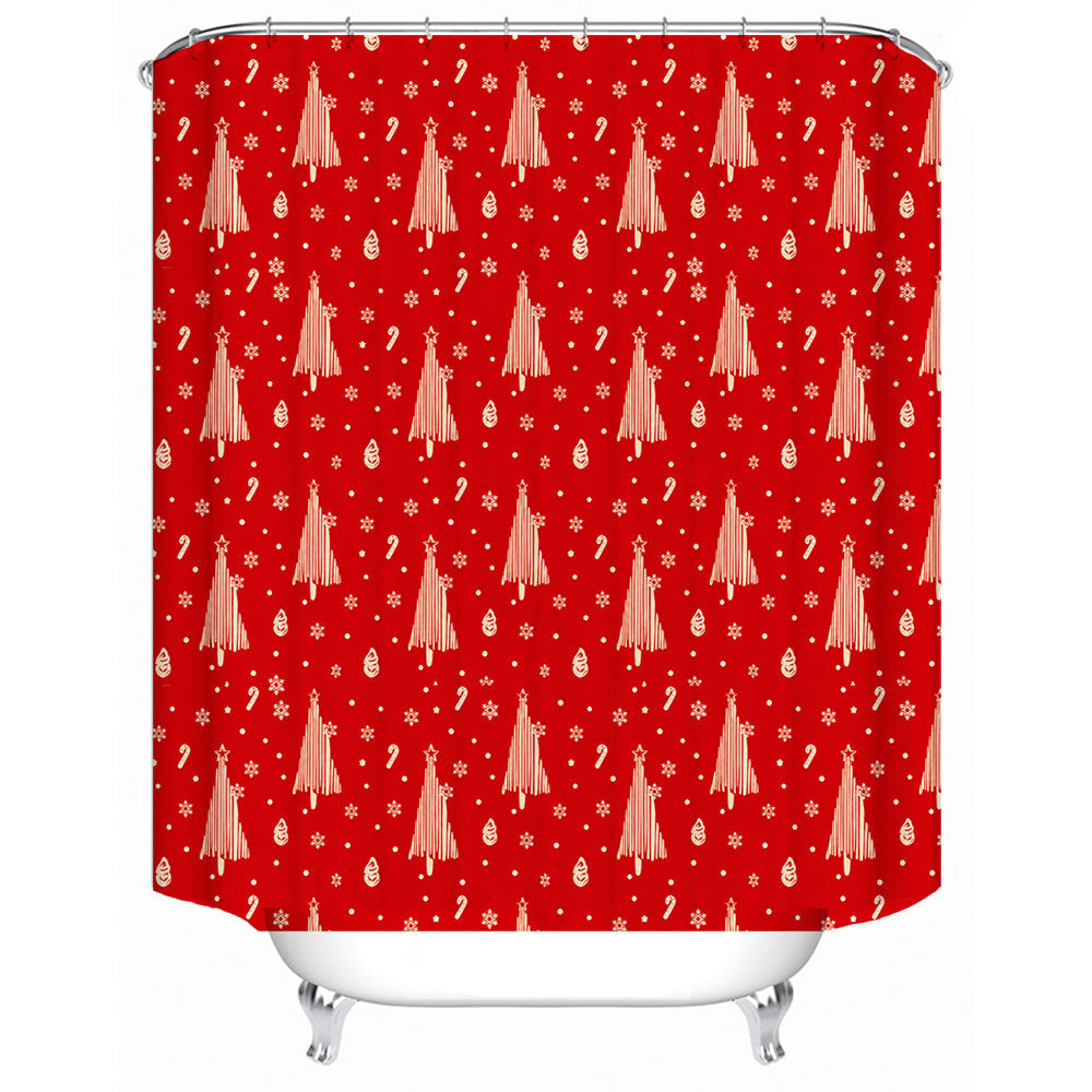 Floral Hydrangea Pattern Shower Curtain Stornfield