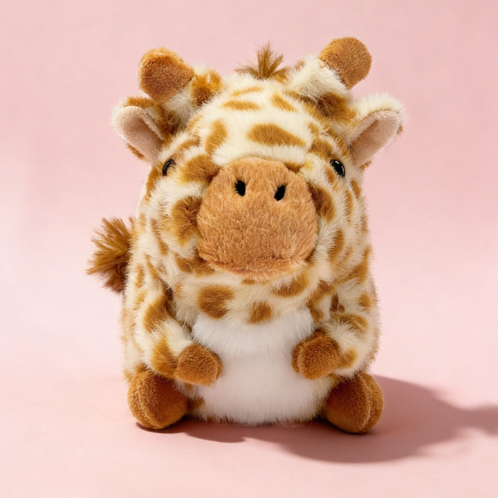 Plush Sitting Dino Cuddler with Ultra-Soft Faux Fur and Embroidered Face Stornfield