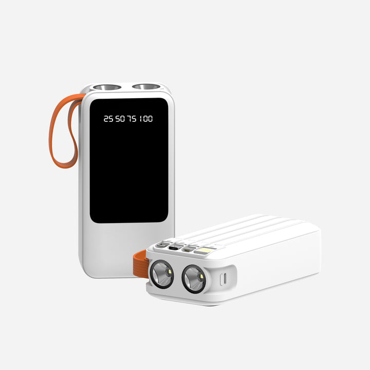 Portable power bank with smart LED display and multifunctional charging ports Stornfield