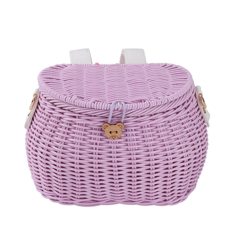 Cute Animal-Themed Woven Storage Basket Stornfield