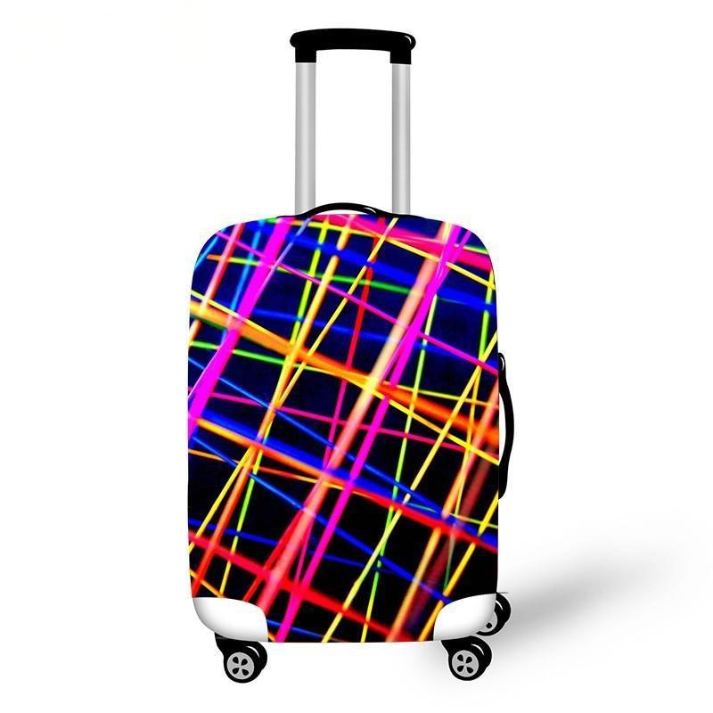 Women's hard shell suitcase with diverse floral design Stornfield